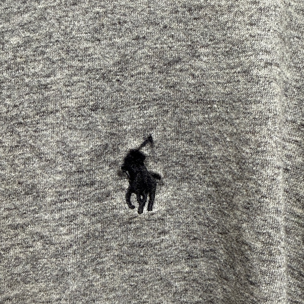 Polo by Ralph Lauren Heather Gray Long Sleeve Tee - Picture 2 of 3